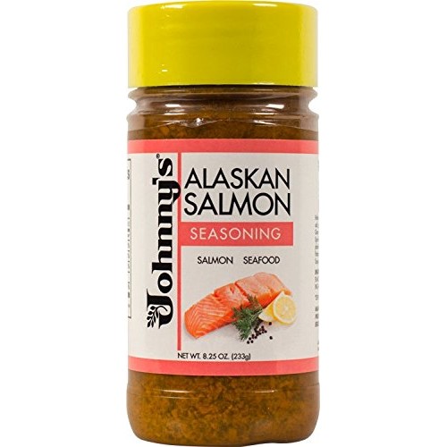 Johnnys Alaskan Salmon Seasoning Blend 8.25 Oz