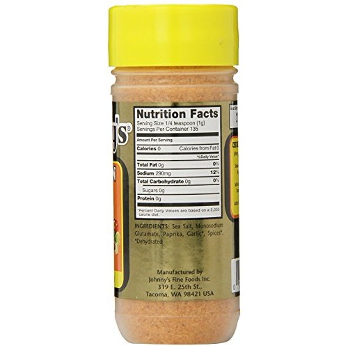 Johnnys Chicken And Pork Seasoning, 4.75 Ounce Pack Of 3
