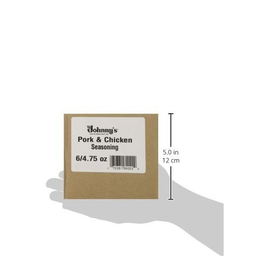 Johnnys Chicken And Pork Seasoning, 4.75 Ounce Pack Of 3