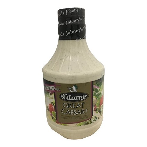 Johnnys Great Caesar Dressing, 32 Ounce Bottle