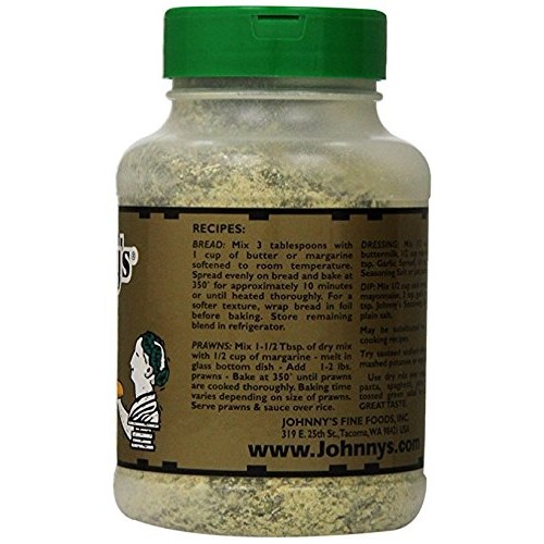 Johnnys Garlic Spread &Amp; Seasoning, 18 Ounce, 2 Count