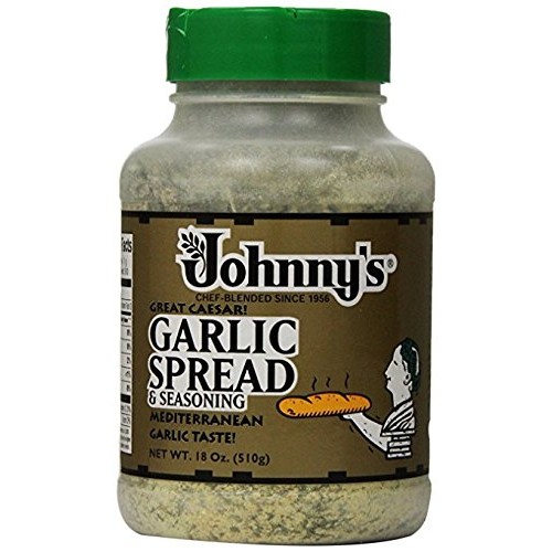 Johnnys Garlic Spread &Amp; Seasoning, 18 Ounce, 2 Count