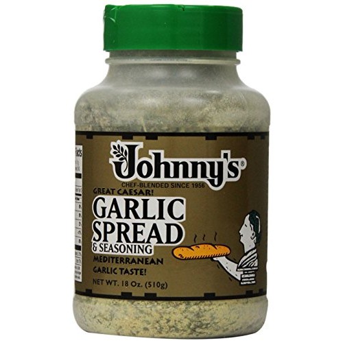 Johnnys Garlic Spread And Seasoning, 18 Ounce