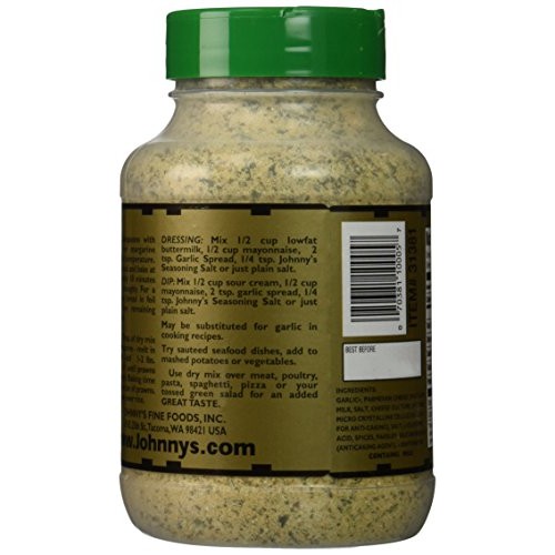 Johnnys Garlic Spread &Amp; Seasoning - 18 Oz 2-Pack Johnnys Garlic Spread &Amp; Seasoning - 18 Oz 2-Pack