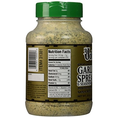 Johnnys Garlic Spread &Amp; Seasoning - 18 Oz 2-Pack Johnnys Garlic Spread &Amp; Seasoning - 18 Oz 2-Pack