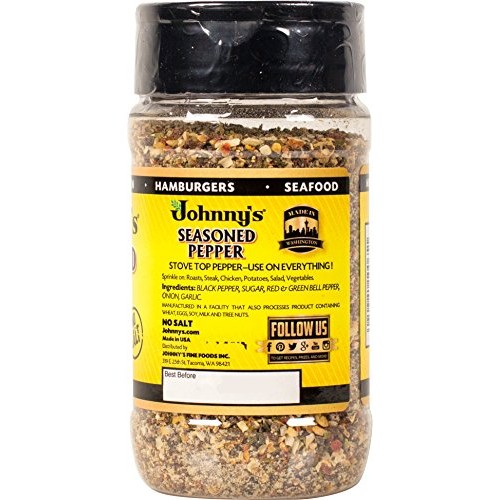Johnnys Seasoned Pepper, 5 Ounce