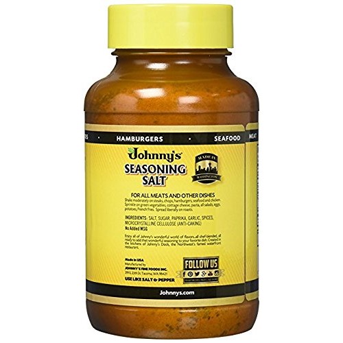 Johnnys Seasoning Salt, 32 Oz, Pack Of 2