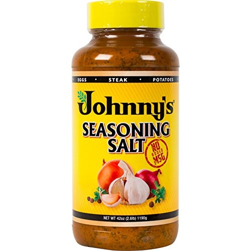 Johnnys Seasoning Salt, No Msg, 42 Ounce