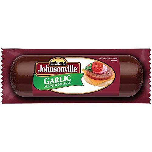 Johnsonville Garlic Summer Sausage, 12 Ounce -- 12 Per Case.