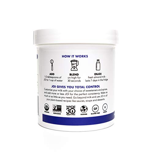 Organic Almond Milk Base By Joi | Make Your Own Fresh Organic Al