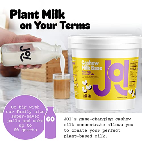 Unsweetened Cashew Milk Concentrate By Joi - 60 Quarts - Vegan,
