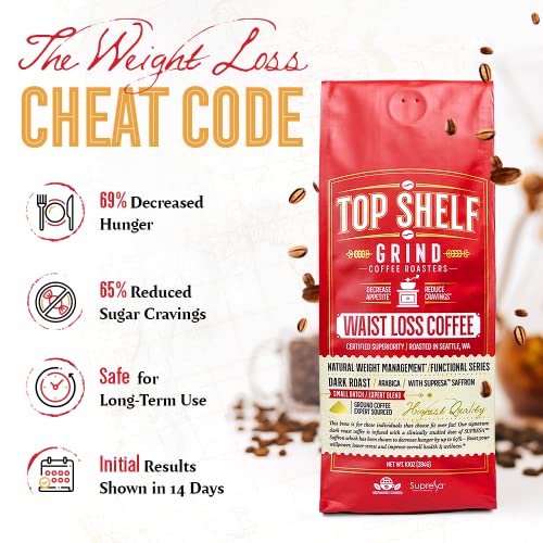 Weight Loss Coffee, The Best Dark Roast Ground Java - Supports W...