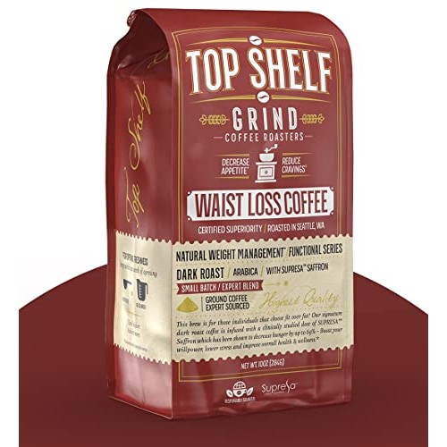 Weight Loss Coffee, The Best Dark Roast Ground Java - Supports W...