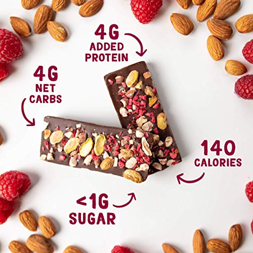 Jojos Dark Chocolate Bars Made With Hemp, Plant Based Protein,