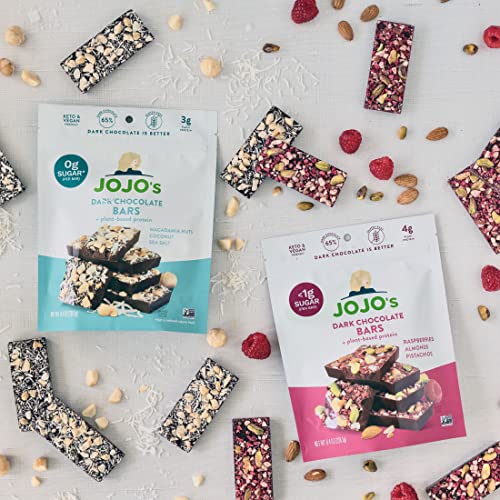 JOJOs Dark Chocolate Bars Made with Hemp, Plant Based Protein, ... JOJOs Dark Chocolate Bars Made with Hemp, Plant Based Protein, ...