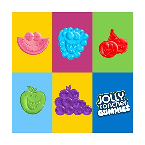 Jolly Rancher Gummies Original Fruit Flavor Bulk Candy, 5 Lb