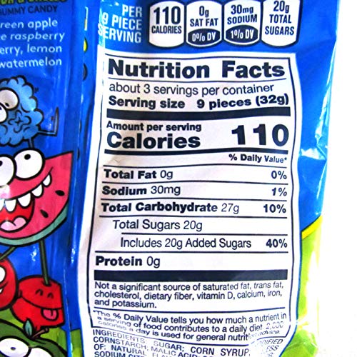 Jolly Rancher Gummies Sours 1 Bag Sour &Amp; Chewy Gummy Candy - G