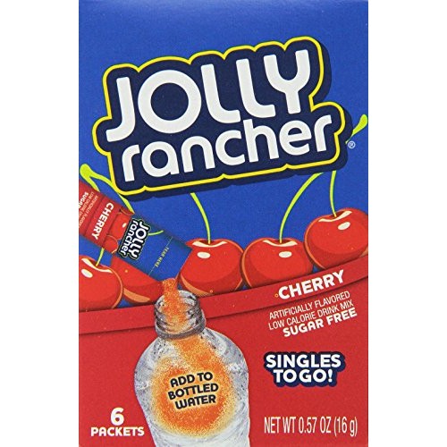 Jolly Rancher Jolly Rancher Singles To Go Water Drink Mix, Cherr