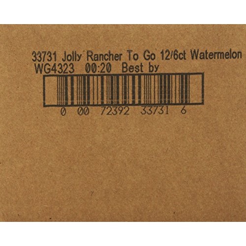 Jolly Rancher Singles To Go Powdered Drink Mix, 6-Count Box 12