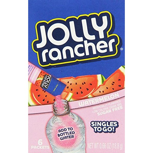 Jolly Rancher Singles To Go Powdered Drink Mix, 6-Count Box 12