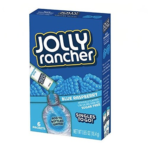 Jolly Rancher Singles To Go Powdered Drink Mix, Blue Raspberry,