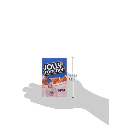 Jolly Rancher Singles-To-Go Sugar Free Watermelon Drink Mix, 6-C