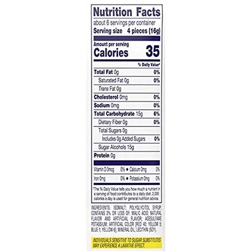 Jolly Rancher Sugar Free Hard Candy, 3.6-Ounce Bags Pack Of 2