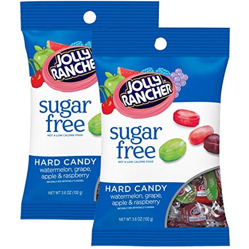 Jolly Rancher Sugar Free Hard Candy, 3.6-Ounce Bags Pack Of 2