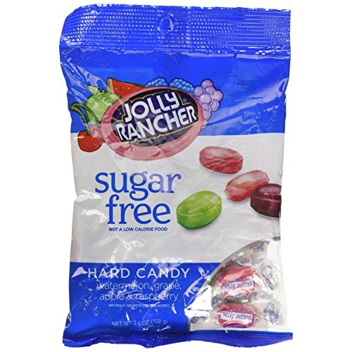 Jolly Rancher Sugar Free Hard Candy Assortment Peg Bag - 3.6 Oz