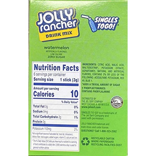 Lot Of 6 6-Ct. Boxes Mixed Variety Jolly Rancher ~ 3 Green App