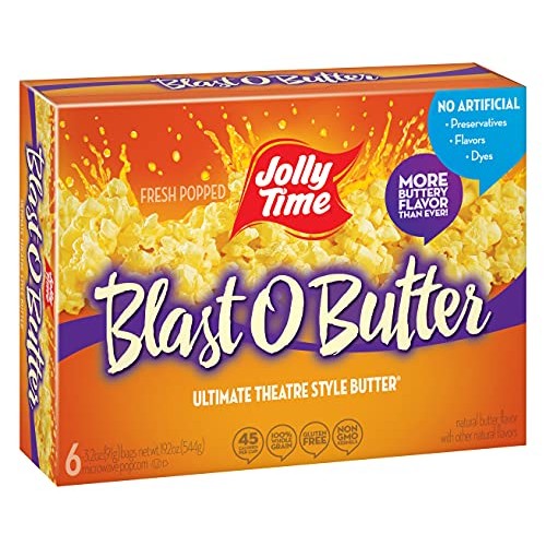 Jolly Time Blast O Butter Ultimate Theatre Style Microwave Pop C