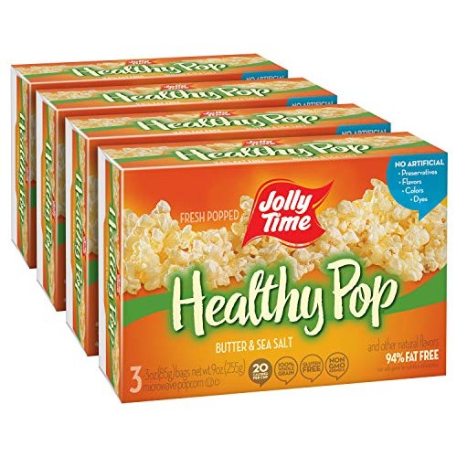 Jolly Time Healthy Pop Butter | Low Calorie Lightly Buttered Mic