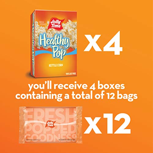 Jolly Time Healthy Pop Kettle Corn | Sweet &Amp; Salty Microwave Pop