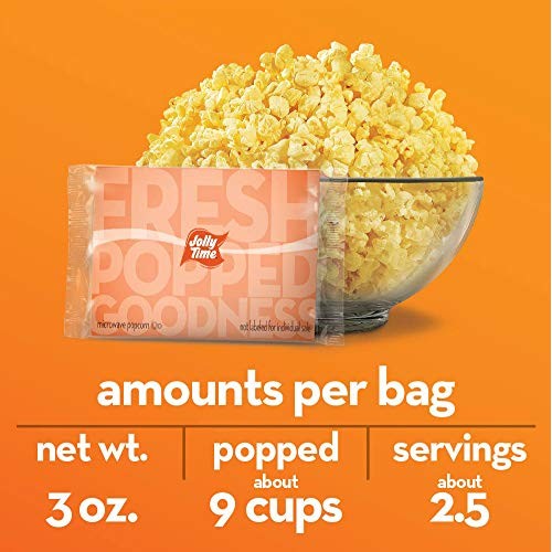 Jolly Time Xtra Butter Microwave Popcorn | Gourmet Popcorn Made