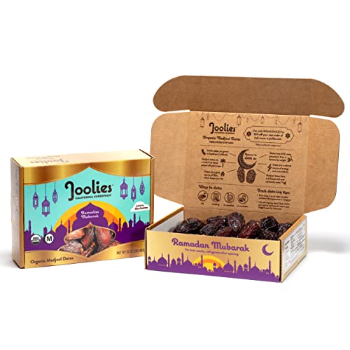 Joolies Organic Whole Medjool Dates | Jumbo Grade, 2 Pound Speci
