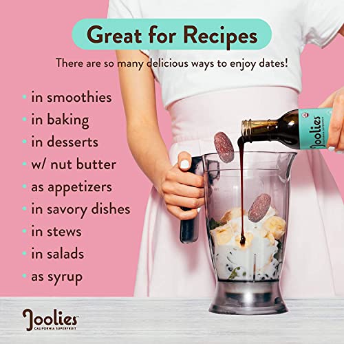 Joolies Organic Whole Medjool Dates | Jumbo Grade, 2 Pound Speci