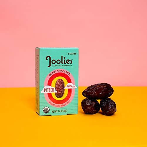 Joolies - Fruit Snack Packs - Organic Medjool Dates, 3 Pitted Da