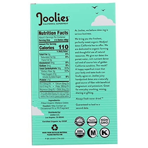 Joolies Organic Pitted Medjool Dates, 7 OZ
