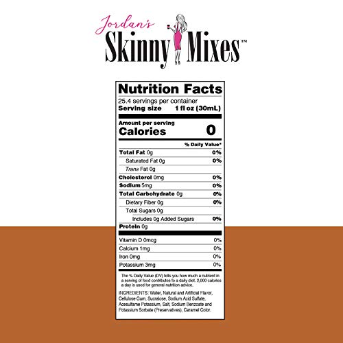 Jordan’S Skinny Syrups | Sugar Free English Toffee Syrup | Healt