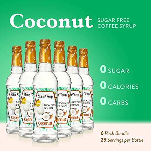 Jordans Skinny Mixes Sugar Free Syrup, Coconut Flavor, Fruit Fl...