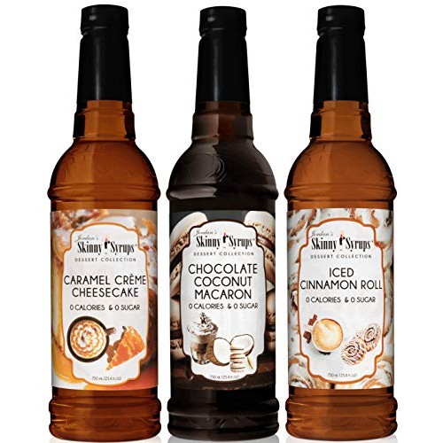 Jordans Skinny Syrup Dessert Collection - Caramel Creme Cheesec...