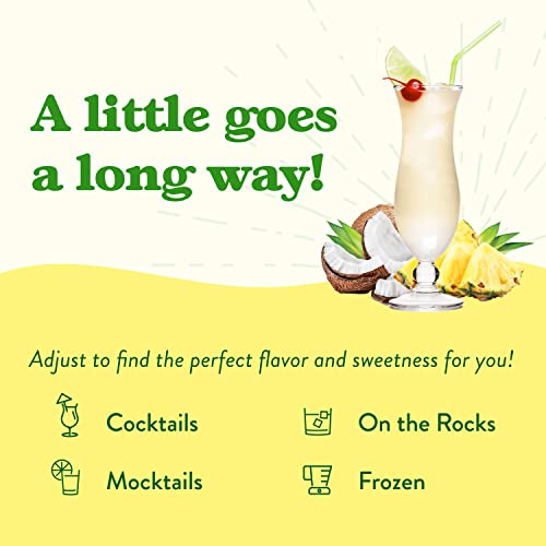 Jordans Skinny Syrups, Pina Colada, Sugar Free Cocktail Mix, 32...