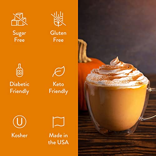 Jordans Skinny Syrups, Pumpkin Spice Coffee Syrup, Sugar Free, ...