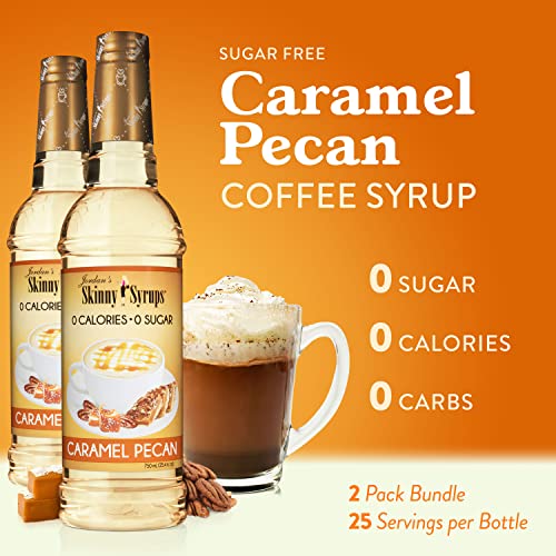 Jordans Skinny Syrups Sugar Free Coffee Syrup, Caramel Pecan Fl...