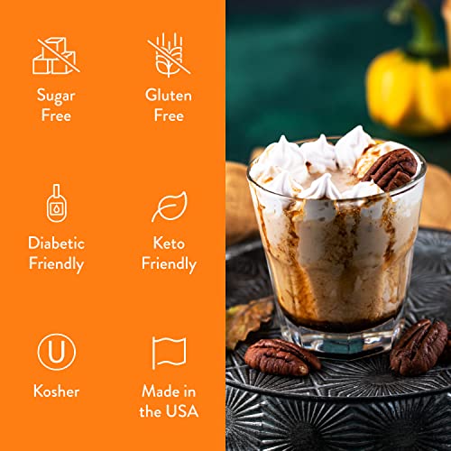 Jordans Skinny Syrups Sugar Free Coffee Syrup, Caramel Pecan Fl...