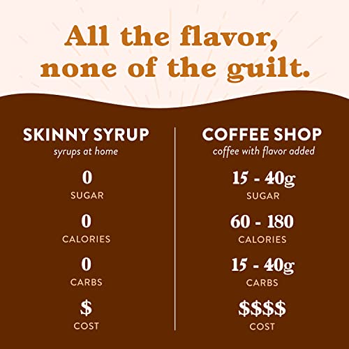Jordans Skinny Syrups Sugar Free Coffee Syrup, Cinnamon Dolce F...