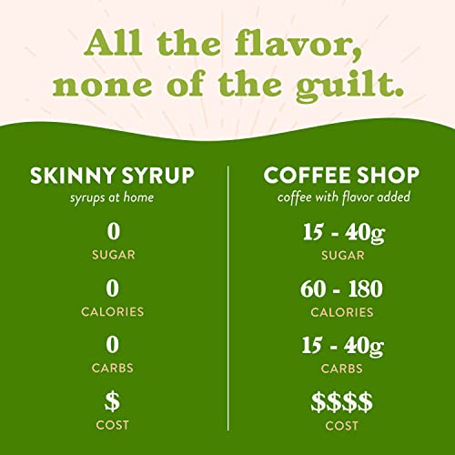 Jordans Skinny Syrups Sugar Free Coffee Syrup, Pistachio Flavor...