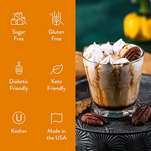 Jordans Skinny Syrups Sugar Free Coffee Syrup, Pumpkin Pecan Wa...