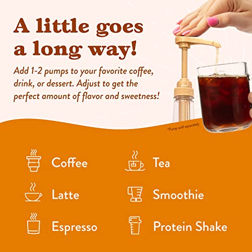 Jordans Skinny Syrups Sugar Free Coffee Syrup, Pumpkin Pecan Wa...