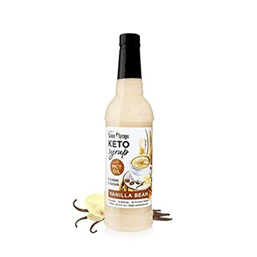 Jordans Skinny Syrups Sugar Free Coffee Syrup with MCT Oil, Ket...